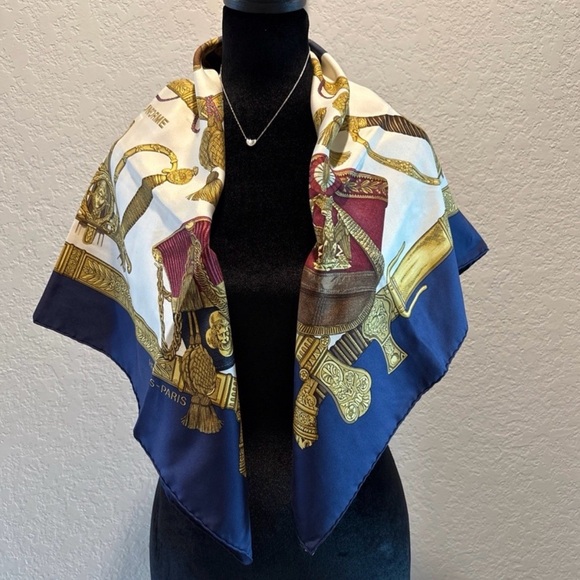 Hermès Grand Uniforme Silk Scarf - Picture 11 of 11